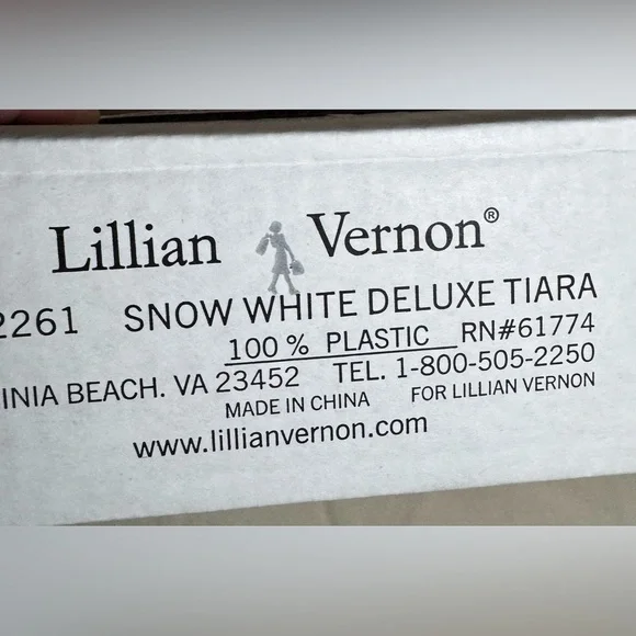 Snow White Enchanted Scepter/Wand and Tiara Set for Dress Up, Lillian Veron, NEW - Picture 6 of 16